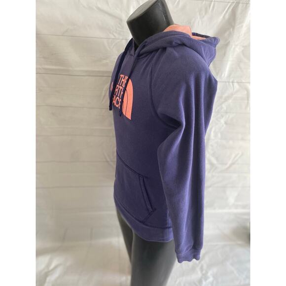The North Face Purple/Peach Hoodies W/Kangaroo Pockets Women’s Medium # - Picture 3 of 8